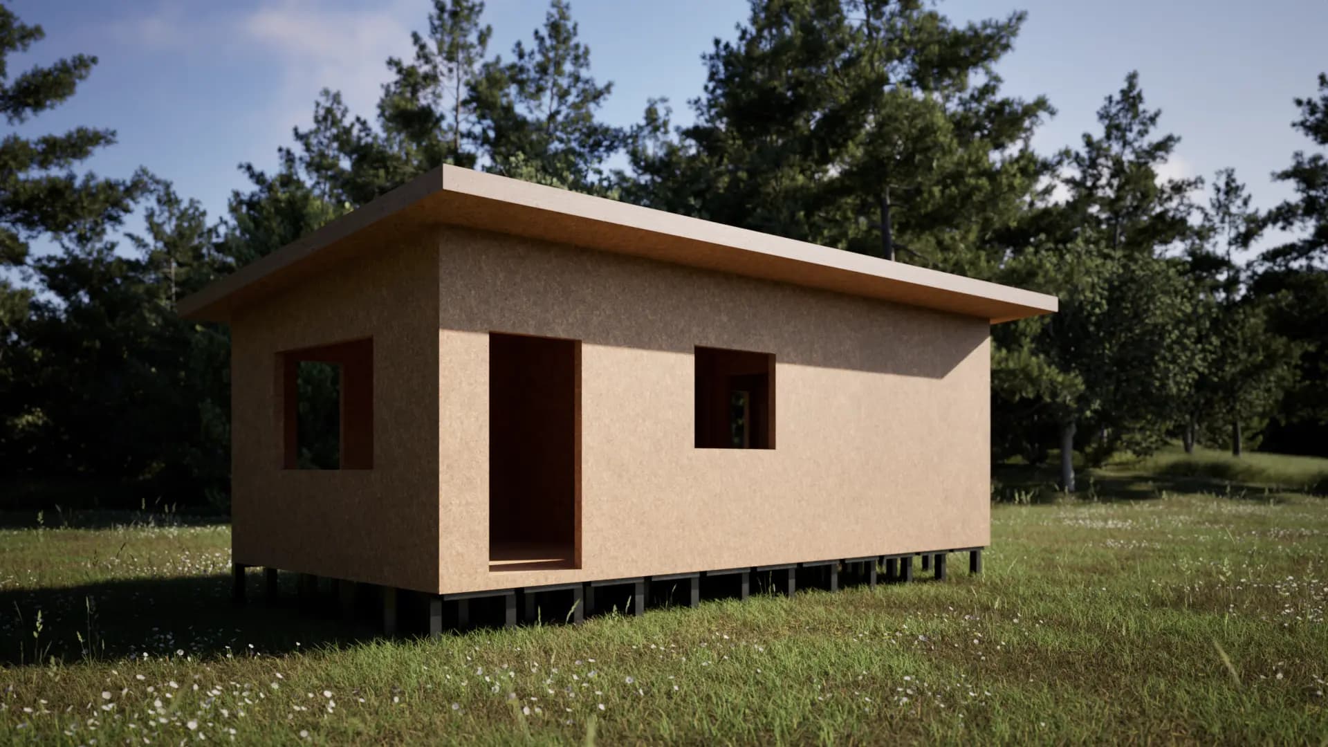 Modelo 32m² Kit SIP Marcor