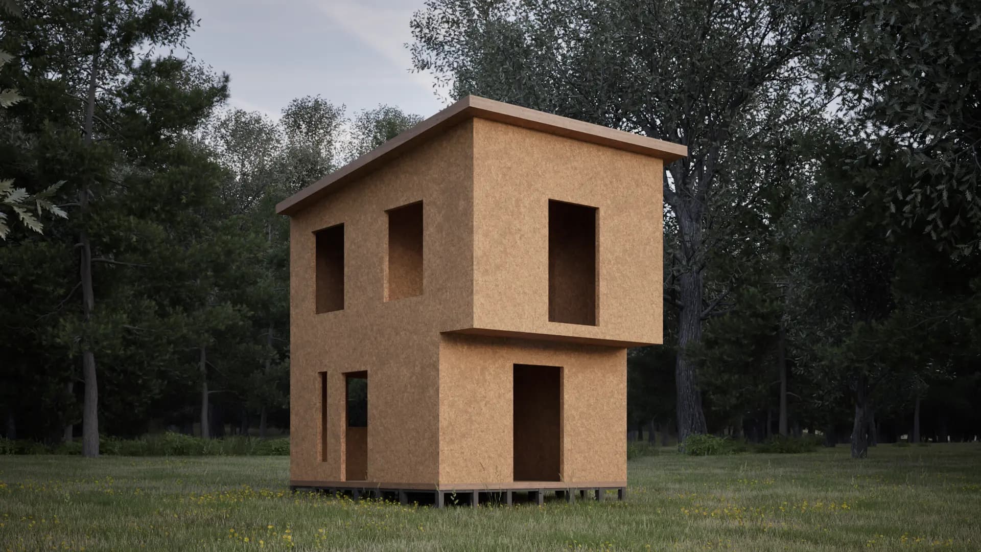 Modelo 45m² Kit SIP Marcor