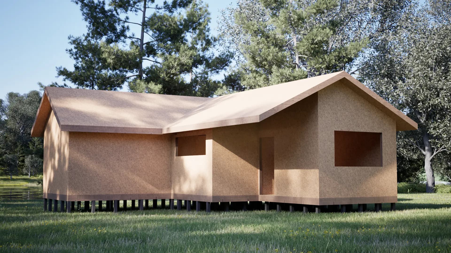 Modelo 51m² Kit SIP Marcor